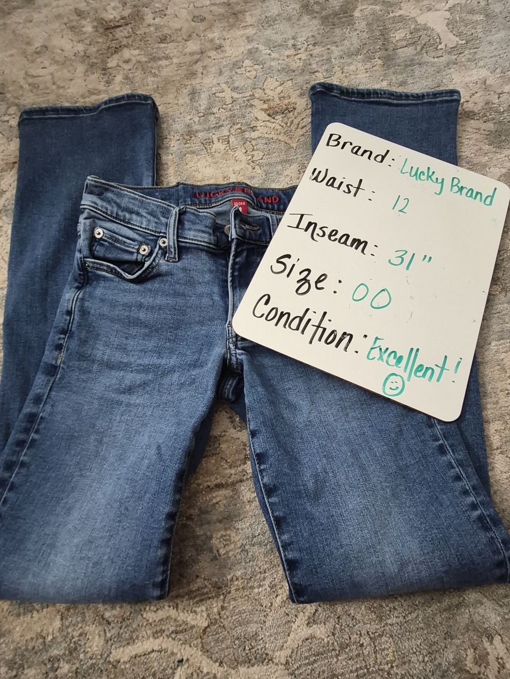 Lucky Brand Women’s Jeans in Mid Blue Wash